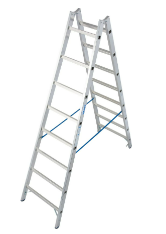 DRABINA ALUMINIOWA DWUSTRONNA 2x8-SZCZEBLOWA STABILO 124920 KRAUSE