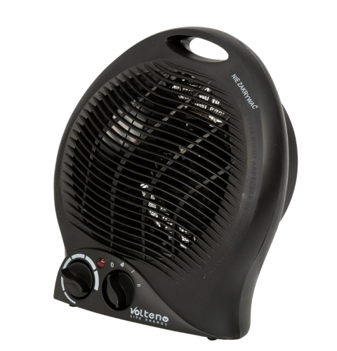 TERMOWENTYLATOR 2000W CZARNY VO0800 VOLTENO