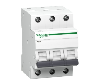WYŁĄCZNIK NADPRĄDOWY K60N-B20-3 20A 3P A9K01320 SCHNEIDER
