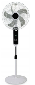 WENTYLATOR PODŁOGOWY 50W 45cm BIAŁY VO1885 VOLTENO
