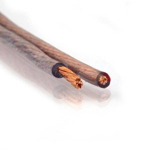 PRZEWÓD GŁOŚNIKOWY TLGYP 2x2,5mm2 PRZEZROCZYSTY GŁOŚNIKOWY 222277 AKS ZIELONKA