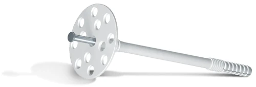 KOŁEK DO IZOLACJI 10/180mm TRZPIEŃ METALOWY Z DŁUGĄ STREFĄ ROZP. WBIJANY [KOELNER] KI-180N KOE