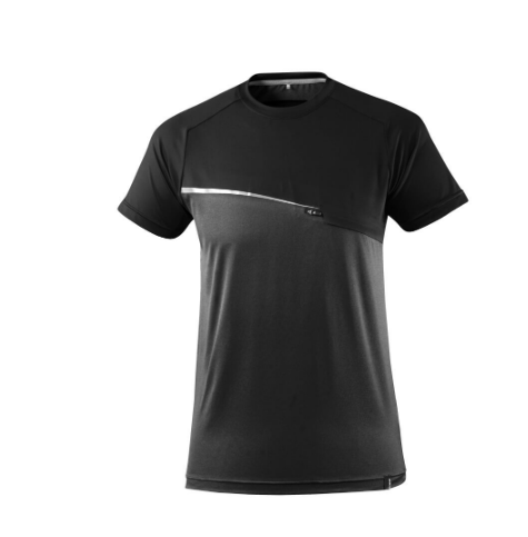 KOSZULKA ROBOCZA T-SHIRT KRÓTKI RĘKAW ADVANCED rozm. XL ANTRACYT 17782-945-18 MASCOT
