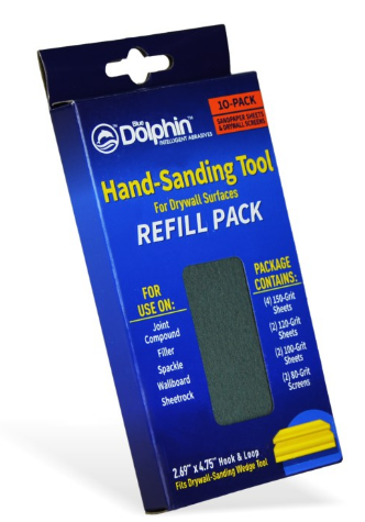 WKŁADY DO RĘCZNEGO SZLIFOWANIA GŁADZI GIPSOWYCH HAND 10szt [BDT] HSTR_54852 XLT