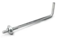KOTWA MURŁATY L-KSZTAŁTNA 14x400mm [KOELNER] D-KM-14400 KOE #1
