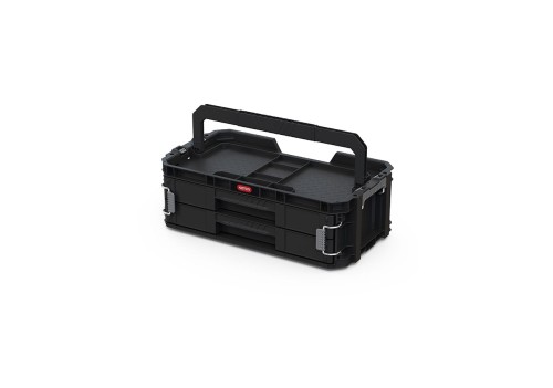 REGAŁ NARZĘDZIOWY Z 2 SZUFLADAMI CONNECT SYSTEM GRAFIT 542x309x184mm 250037 KETER