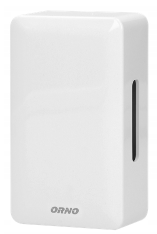 DZWONEK ELEKTROMECHANICZNY DWUTONOWY BREVIS MINI AC 230V BIAŁY OR-DP-MR-148/W ORNO